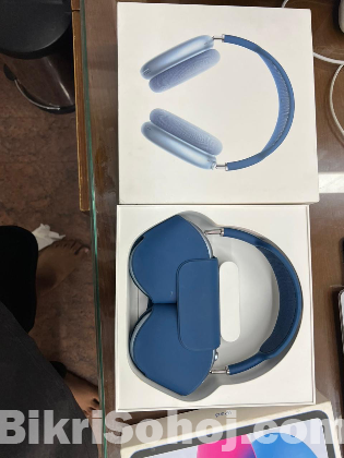 AirPod Max sky blue with blue headband